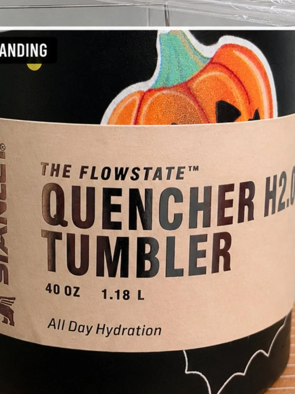 Halloween Stanley Quencher H2.0 Flow State Tumbler 40 oz - Picture 3 of 3